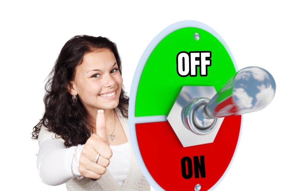 switch it off